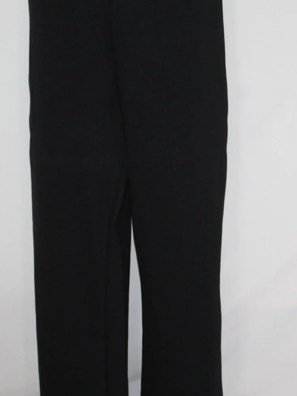 Vintage 90s Styleworks women's black catsuit jumpsuit form fitting white trim